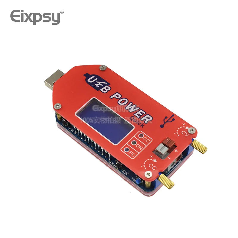 USB регулируемый силовой модуль Мобильный усилитель линии дровяной печи вентилятор Скорость воздуходувки ЖК-дисплей 15 Вт DP3A