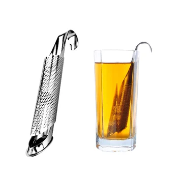 

Tea Infuser For Tea Strainer Stainless Steel Infuser Pipe Design Metal Infusers Sieve Filter Accessories Infusers For Tea Brew
