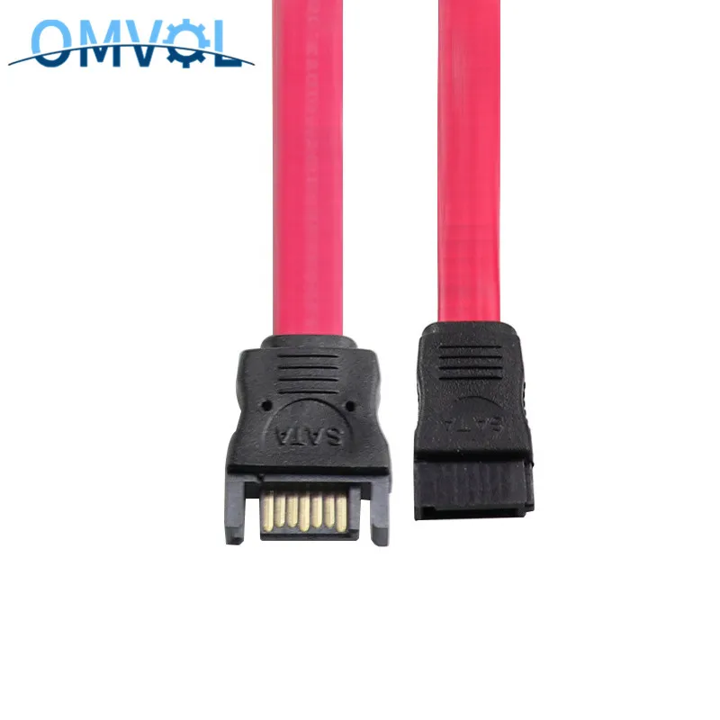 SATA 2 II Удлинительный кабель SATA 7pin папа-мама кабели для передачи данных разъем провода 30 см 1 фут/12 дюймов HDD жесткий диск шнур линия