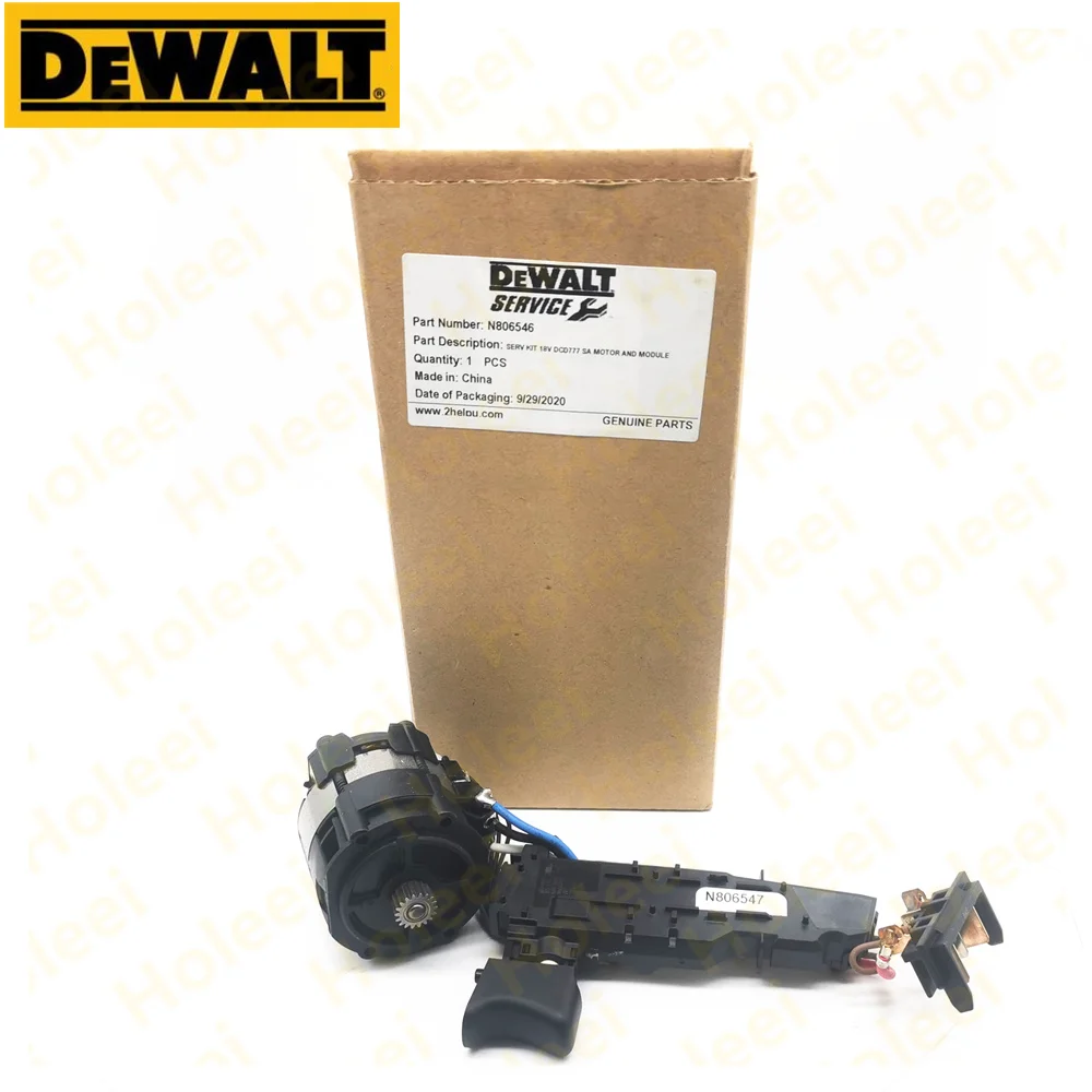 DC 20V Motor and Switch For Dewalt DCD777 DCD778 N493868 N806546 Power Tool Accessories Electric tools part | Инструменты