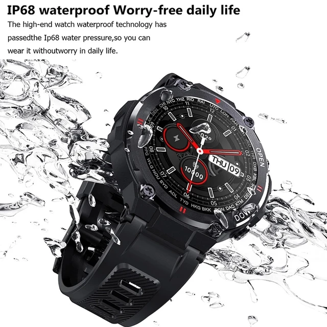 2021 New Smart Watch Men Sports Fitness Bluetooth Call Multifunction Music Control Alarm Clock Reminder Men Smartwatch For Phone 5