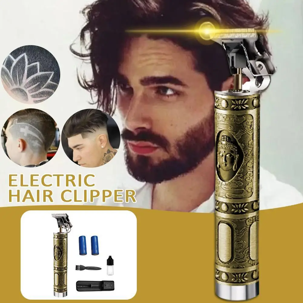 

Electric Pro Li Liner Grooming Cordless Cutting T-Blade Set Trimmer Trimmer Professional Hair Hairdresser S5U0