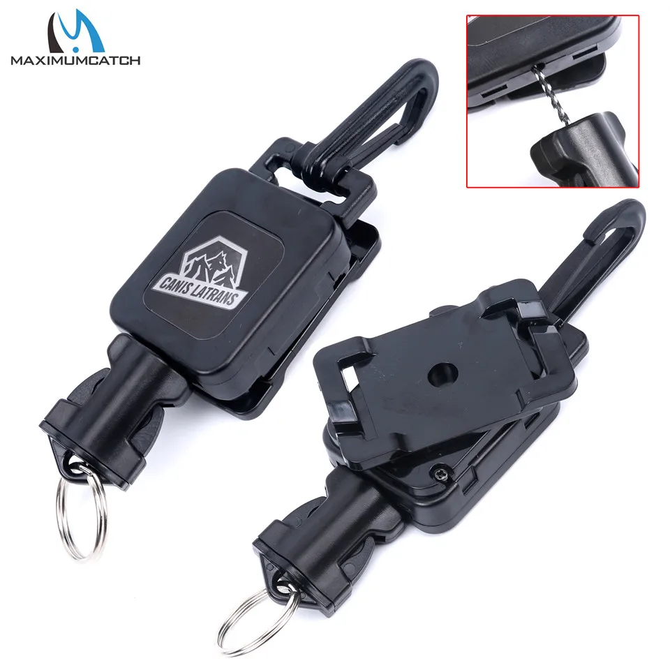Retractor com Cabo Maximumcatch Qualidade Militar Pesca Vadear Pessoal Engrenagem Trançado Spectra Ferramenta