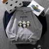 Women Panda Print Hoodies Ladies Girls Casual Printed Long Sleeve Loose Hooded Sweatshirt Top With Pocket Pullover Blouses New 1