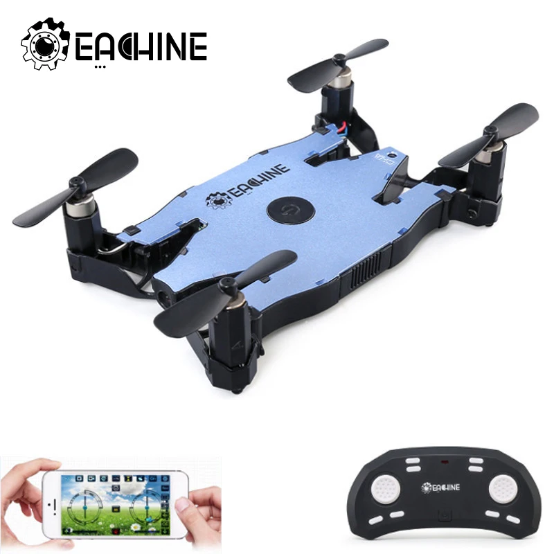 

Eachine E57 WiFi FPV Selfie Drone With 720P Camera Auto Foldable Arm Altitude Hold Mini RC Drone Quadcopter RTF VS H49 H37