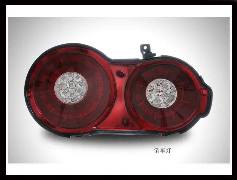 Car Styling for Nissan GTR Taillights 2007- for GTR LED Tail Lamp+Turn Signal+Brake+Reverse LED light