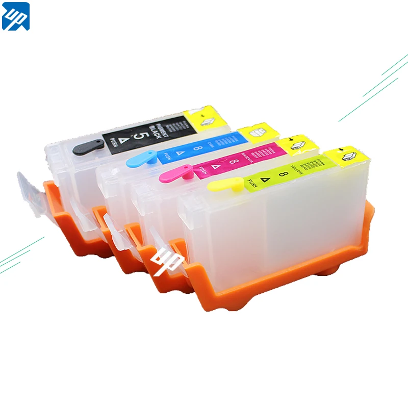 Для CANON IX4000 IX5000 IP3300 IP3500 MP510 MP520 MX700 многоразового картридж PGI 5 PGI5 cli 8 BK C M Y|ink
