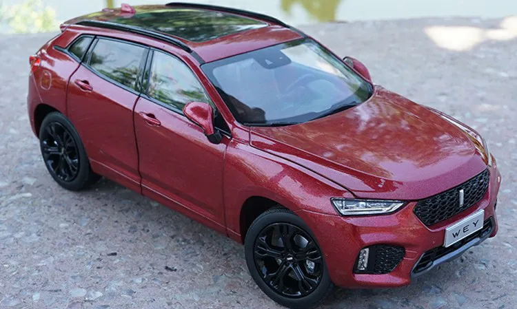 Продукт высокого качества 1:18 WEY VV7 роскошная модель из сплава SUV, имитационная передовая металлическая коллекция и подарочные модели