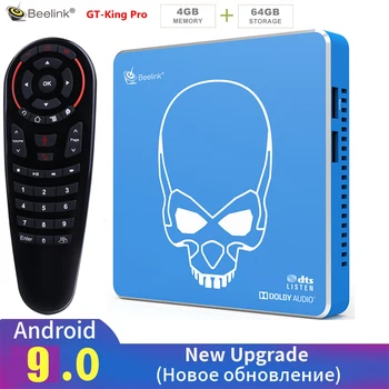 

Beelink GT-KING PRO Amlogic S922X-H Smart Android 9.0 TV Box 4GB DDR4 64GB ROM Dolby Audio DTS Listen 4K HD Hi-Fi Media Player