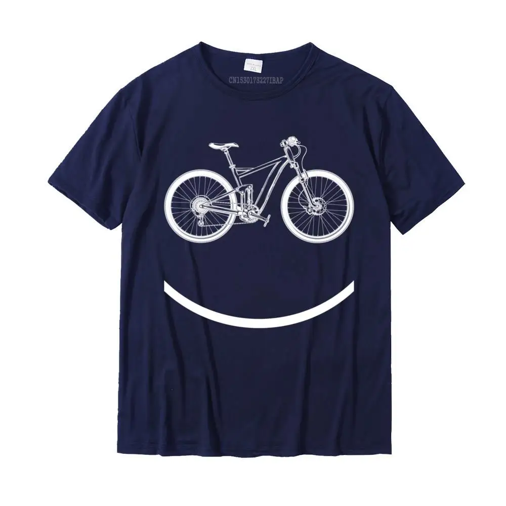 Fitness Tight Birthday Men T-Shirt 2021 Hot Sale Summer Fall Short Sleeve O-Neck Pure Cotton Tops & Tees Design Tops T Shirt Bike Smiley Face MTB Cycling Pullover Hoodie__MZ22380 navy