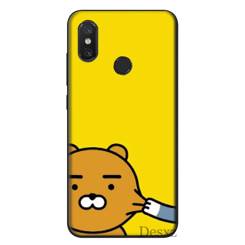Мобильный Силиконовый чехол для телефона Xiaomi Redmi Note 4 4X5 6 7 8 Pro 5A Prime Забавный
