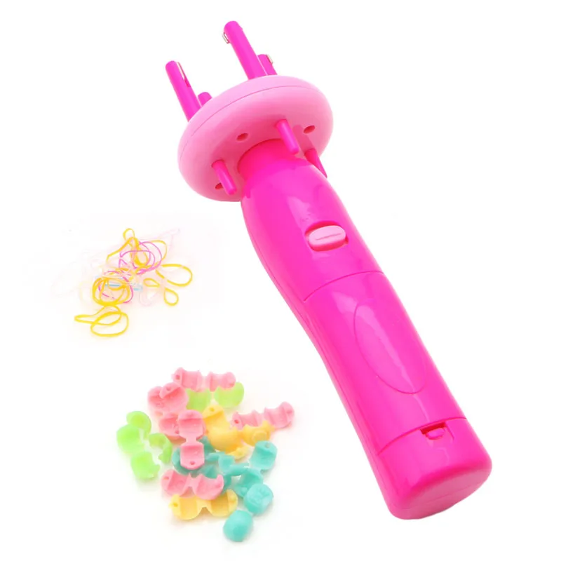 Автоматическая плетеная коса трикотажное устройство с 4 головками пауки