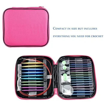 

1 Set Detachable Circular Knitting Needles Set U-shaped Needle Set Knitting Accessories for Lady Girl