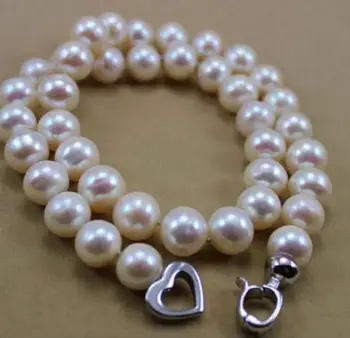 

Free Shipping HOT RARE WHITE 12-13 MM SOUTH SEA PEARL NECKLACE 925 silver clasp fine jewelry