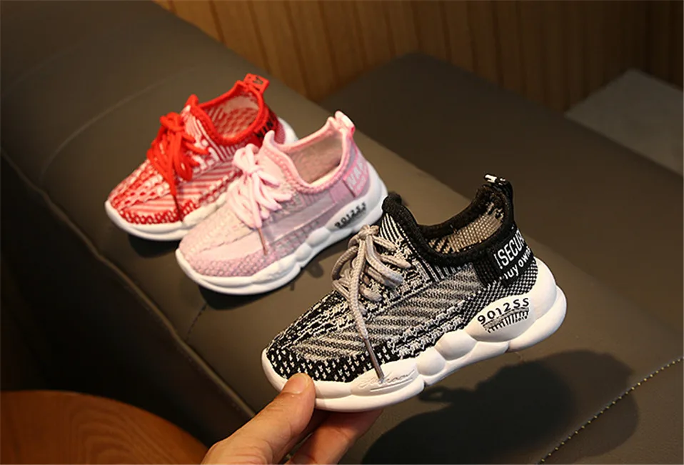 Kids Shoes 2020 Boys Shoes Girls Causal Running Sneakers Children Breathable Soft Shoes Toddler Sports Shoes