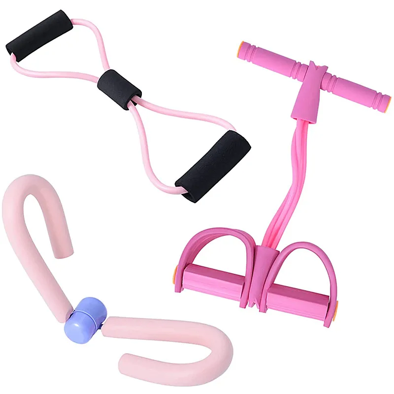 PVC Leg Thigh Exercisers Gym Sports Thigh Master Leg Muscle Arm Chest Waist Exerciser Workout Machine Gym Home Fitness Equipment