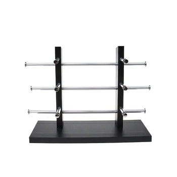 

Wood Black Sunglasses Eye Glass Rack Display Stand Storage Holder 3/4/5/6 Tiers