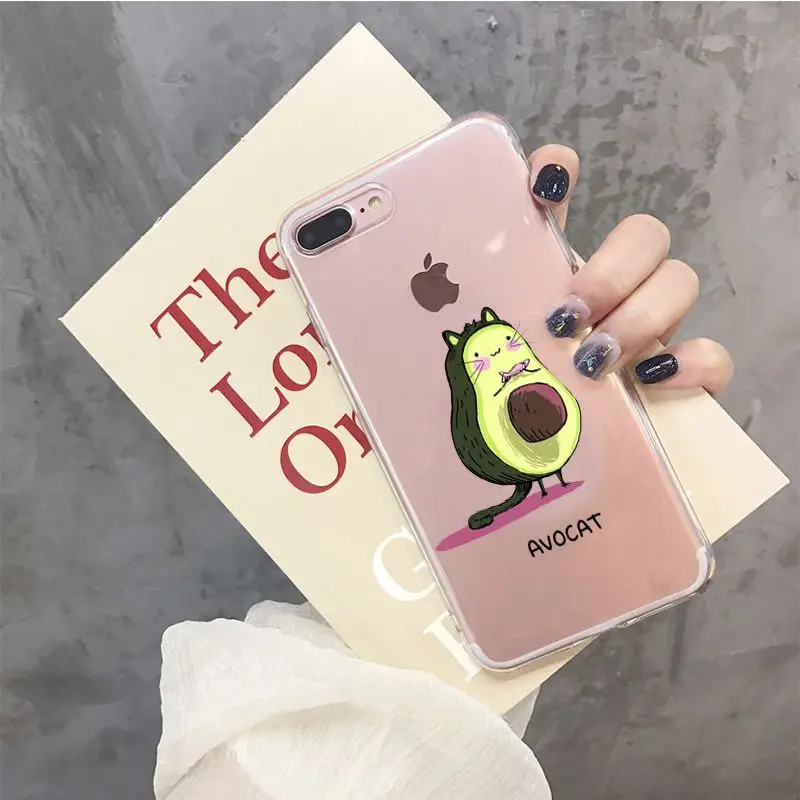 Babaite мультяшный милый чехол для телефона с авокадо DIY 11pro max для Apple iPhone X XS MAX 8 7 6 6S Plus 5 5S SE XR