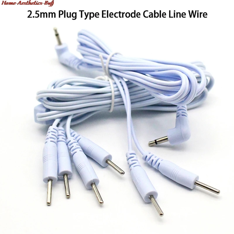 4 Pins Head 2.5mm Plug Type Electrode Cable Line Wire For Muscle Stimulator multimeter test leads