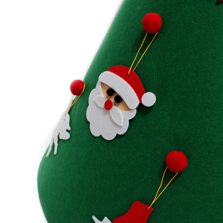 Рождественская елка DIY подарки на год детские игрушки искусственное дерево настенные подвесные украшения Рождественское украшение для дома 50x70 см