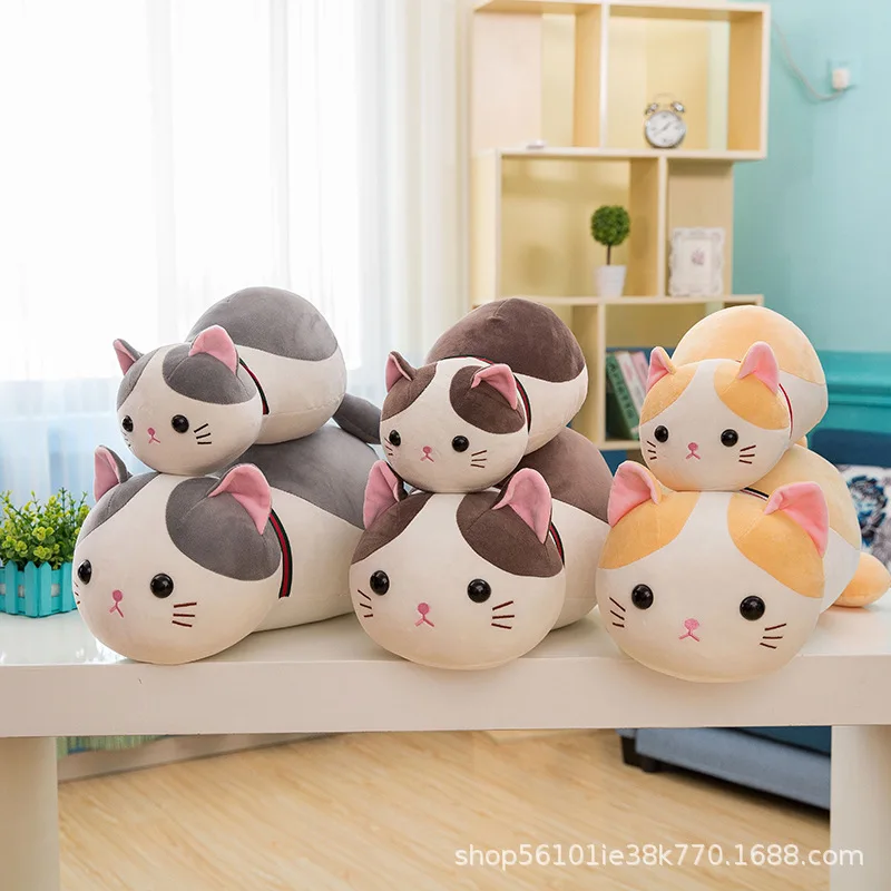 Вечерние плюшевые игрушки для кошек, подушка для кошек, Подушка для офиса, подушка для дивана