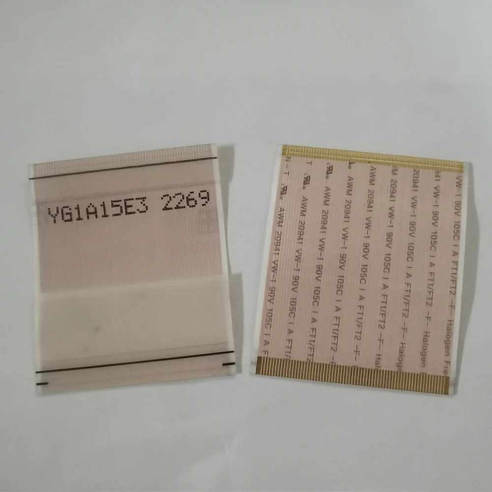 2269 Original Flex Cables 68 pin Tcon Card Cable Without Buckle Flexible 35mm X 42mm Tcon Board Connector Connection Flex Cable car flex cable