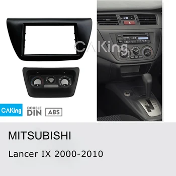 

Double Din Car Fascia Radio Panel for MITSUBISHI Lancer IX 2000-2010 Audio Frame Dash Fitting Kit Install Facia Face Plate Bezel