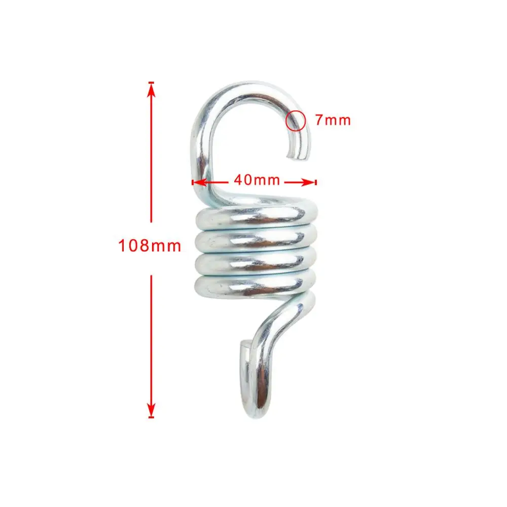 

Anti-noise hammock chair spring swing tension spring hook hanging basket rattan chair accessories