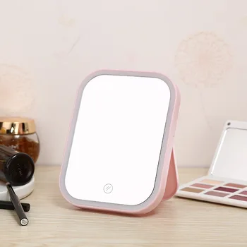 

LED Makeup Mirror Desktop High-definition Makeup Mirror Beauty Mirror Makeup Fill light Makeup Mirror With Lamp