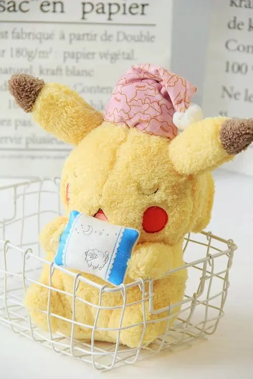 Takara Tomy Pokemon Pikachu игрушки плюшевые аниме животные куклы милые выразительные чучела подарок для подруги Хобби Коллекционные
