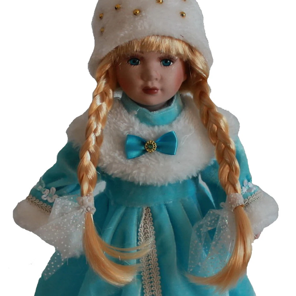 12in винтажная фарфоровая кукла в платье, креативный Валентин и Рождественский подарок для девушки, кукольный домик люди дисплей коллекция декора