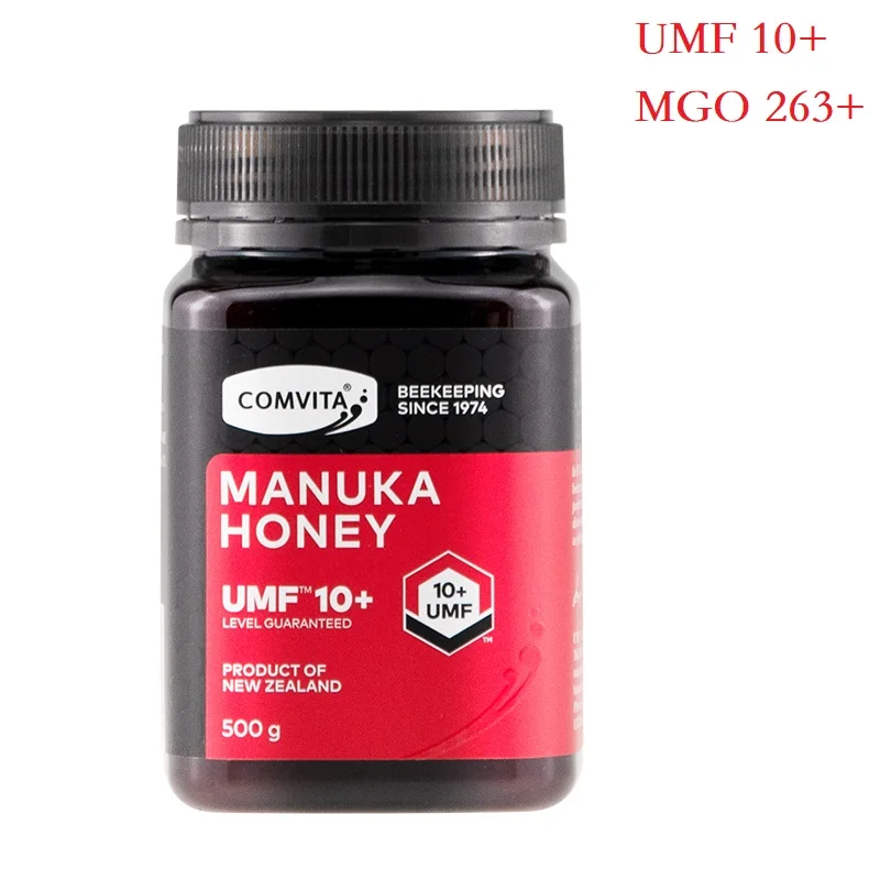 Оригинальный мед из Новой Зеландии Comvita Manuka UMF10 + MGO263 500 г для пищеварения