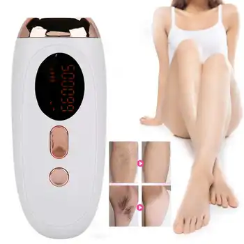 

50W Flash IPL Hair Removal Machine LCD Display Body Hair Removal Tool Depilatory Accessories White US Plug