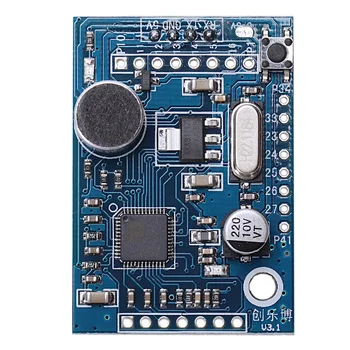 

Speech Recognition Module Voice Board Vrm Ld3320 Asr 5V Power 43 X 29.7Mm