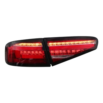 

New Car Styling tail lights Case for Audi A4 2013-2016 LED DRL Dynamic Signal Reverese Rear Lamp Automotive Accessories