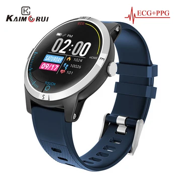 

Bluetooth Smart Watch ECG PPG Waterproof IP67 Heart Rate Monitor Blood Pressure Sport Smartwatch Fitness Tracker For Android IOS