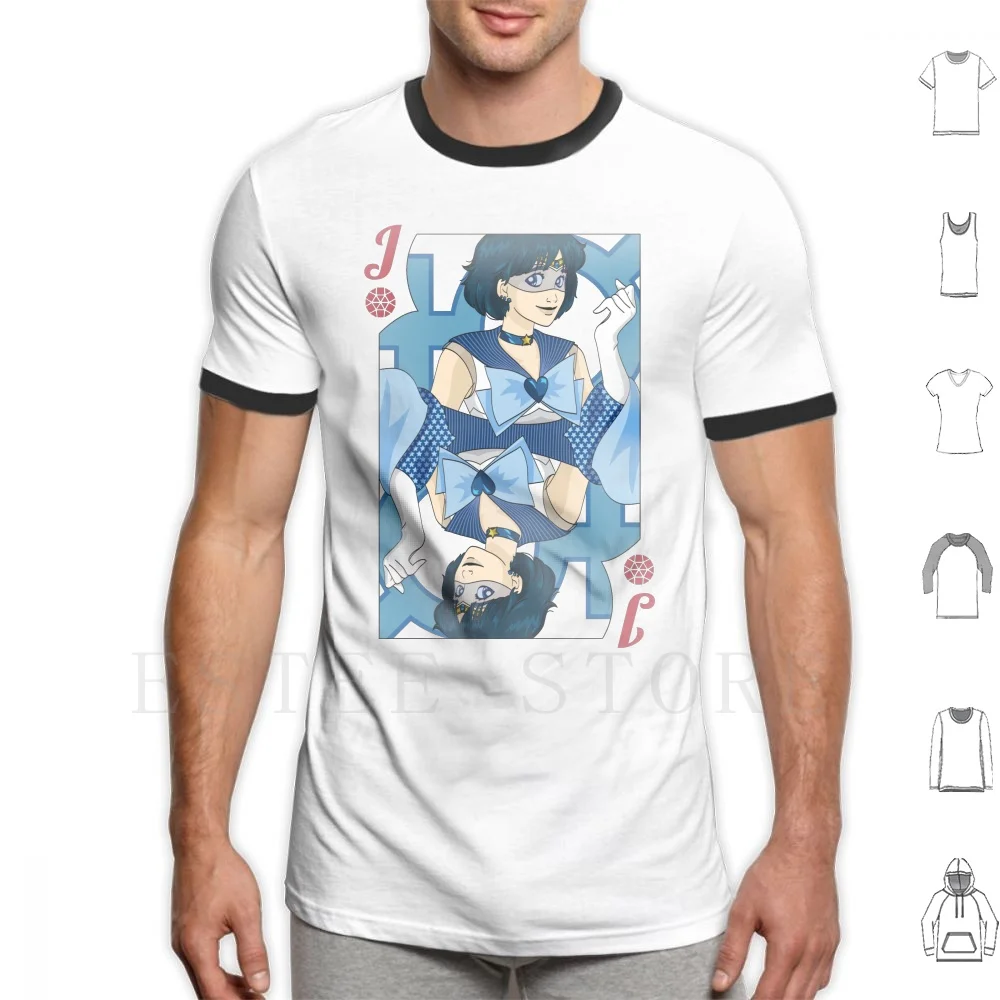 Moon Prism-Sailor T Shirt Uomo Cotone 6Xl Sailor Sailor Scout Sailor Senshi Manga Anime Ami