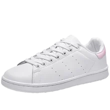 Лидер продаж; Женская Весенняя обувь для отдыха в студенческом стиле; универсальные маленькие белые туфли; обувь для бординга; модный бренд; высокое качество; ADb-20324