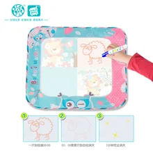 Дети магический водяной холст делать домашние работы одеяло граффити Наводнение написать холст живопись игрушка образовательная научная и образовательная