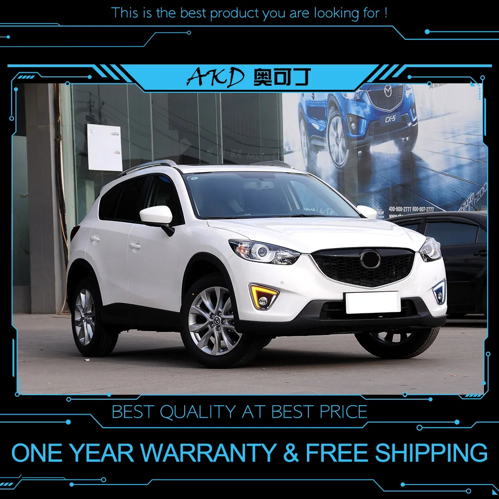 АКД автомобиль дневной свет светильник для Mazda CX 5 CX5 2012 2016 DRL бар 2 цвета