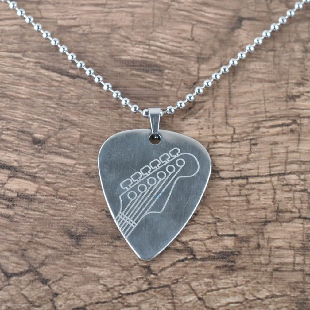 Набор для гитары серебряное ожерелье 6 видов цепочек с цепочкой из нержавеющей