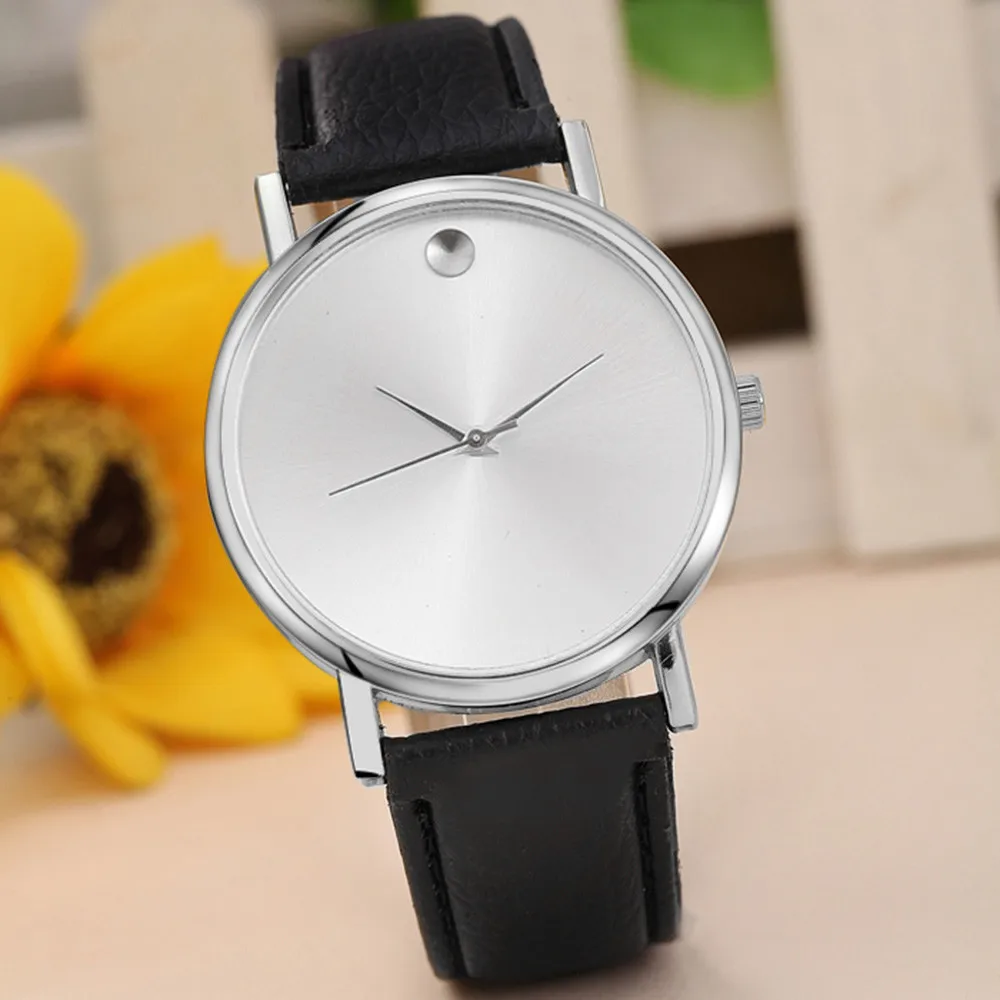 

Womens Wrist Watch Fashion Retro Design Leather Band Analog Alloy Quartz zegarek damski reloj mujer marcas famosas de lujo 2019