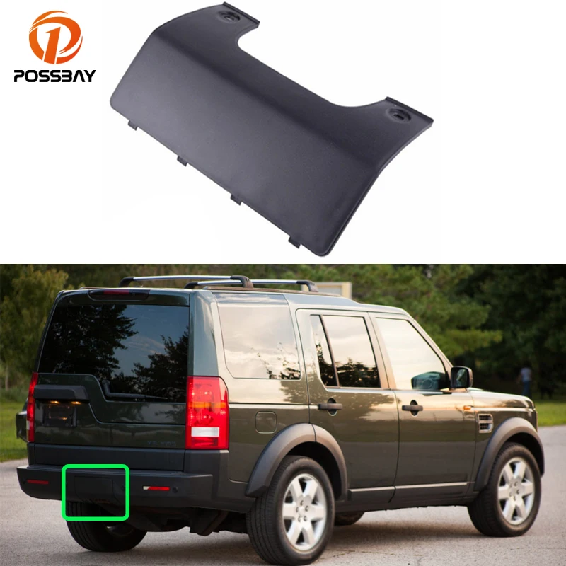 Car Rear Bumper Towing Eye Hook Cover Panel with Fixed