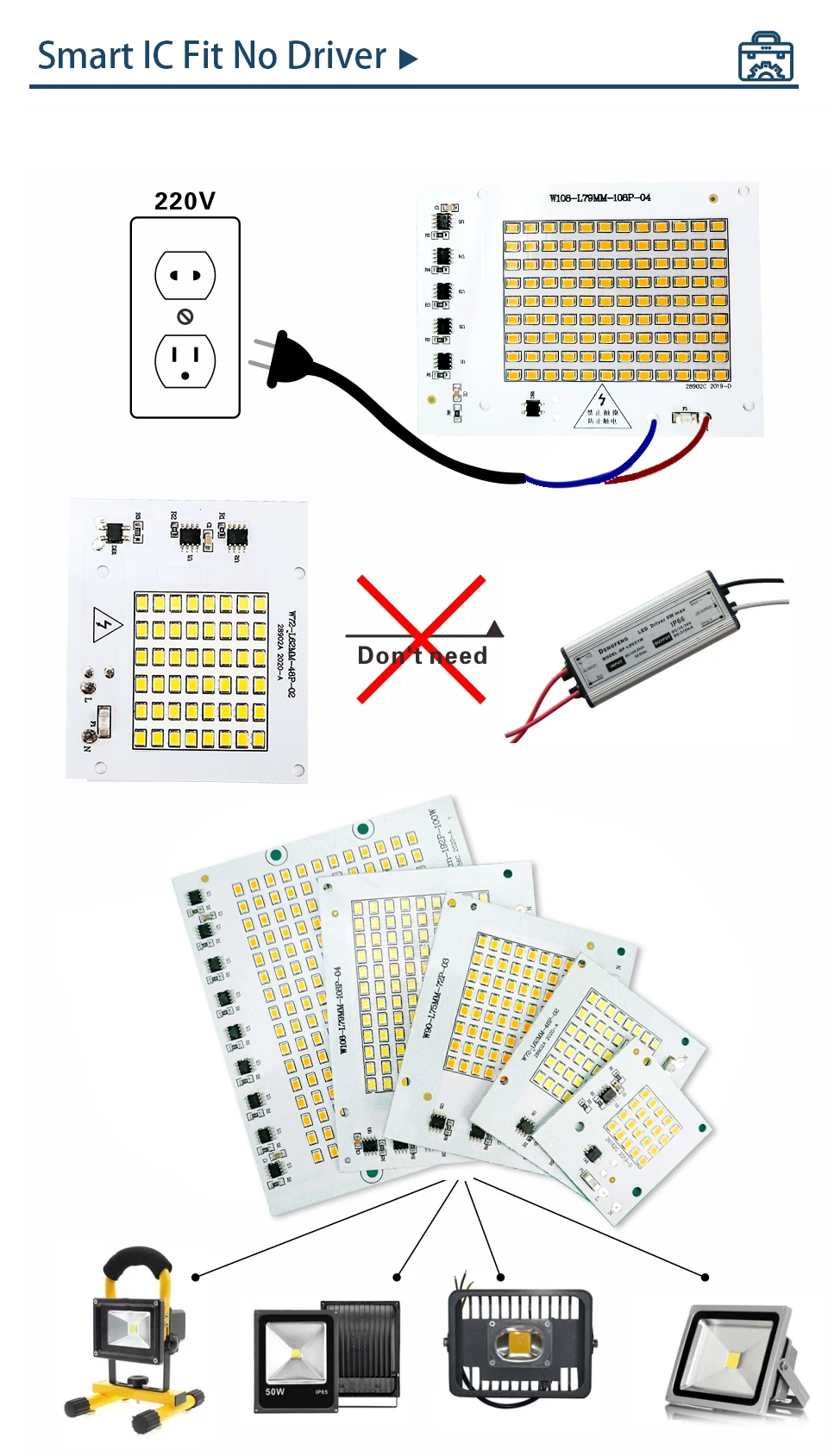 30w, 50w, 100w, faça você mesmo, para