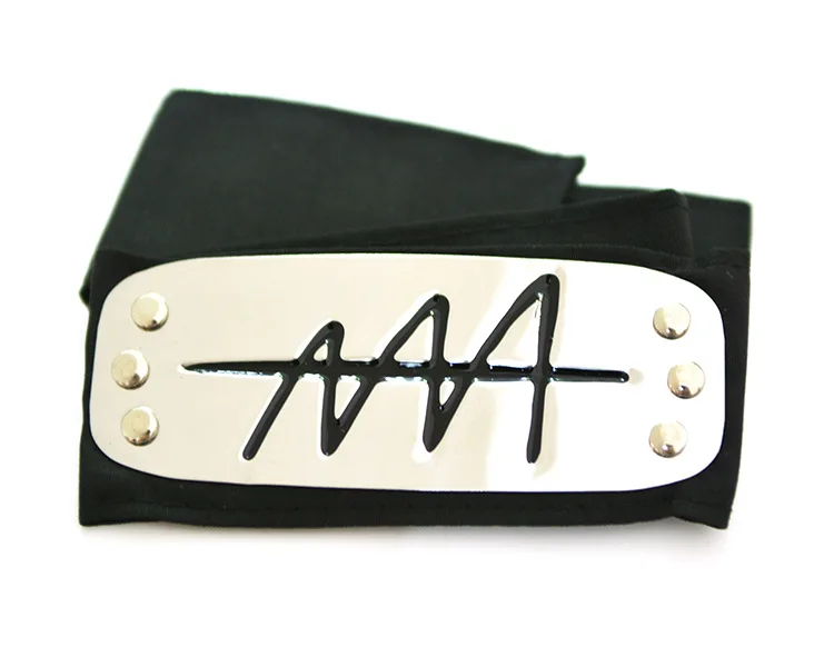 Аниме «Наруто Ураганные Хроники повязка на голову Узумаки Наруто лоб Защитная повязка на голову Косплэй аксессуары опора - Цвет: 16