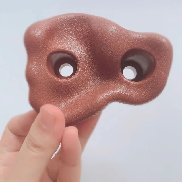 10/15 Pcs Plastic Kids Rock Climbing Wood Wall Stones Hand Feet Holds Grip Kits Games for Children Climbing Equipment Child Game 4