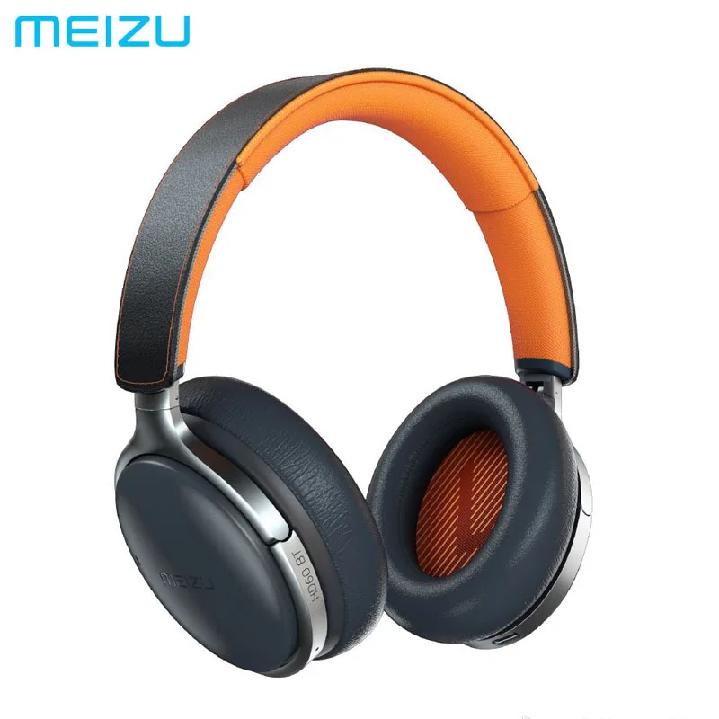 

Meizu HD60 Bluetooth Headphones 5.0 40mm CVC Noise Cancelling Headphone 500mAh/Type-C/touch Operation/Apt-x
