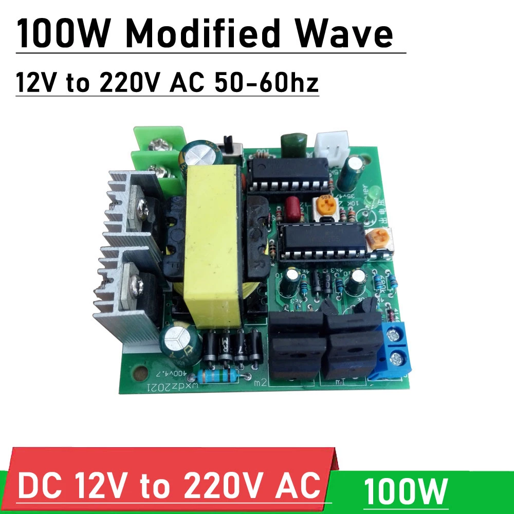変更された正弦波インバーター回路基板 電圧100w 12v 2v 50hz 60hz Dc Ac リチウム電池 電力変換器モジュール 楽器パーツ アクセサリー Aliexpress 変更された正弦波インバーター回路基板 電圧100w 12v 2v 50hz 60hz Dc Ac リチウム電池 電力変換器モジュール 楽器パーツ アクセサリー Aliexpress