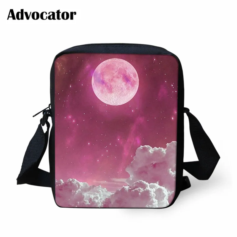 Защитник модная женская обувь с космосом и Galaxy Printing сумка для мальчиков Повседневное Для мужчин с плечевым ремнем земли, принт со звездой, кросс BodyBag