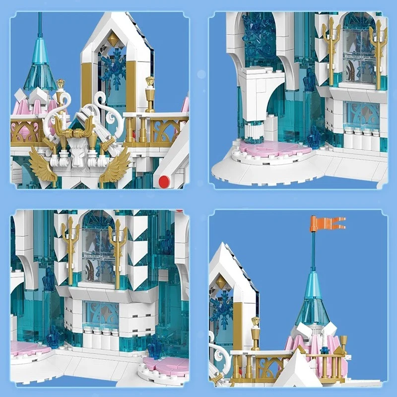 MOULD KING 11008 The MOC Frozen Entrance Model Building Blocks